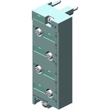 SIMATIC DP, Connection module for Digital electronic modules ET 200 PRO, 4xM12, plastic version