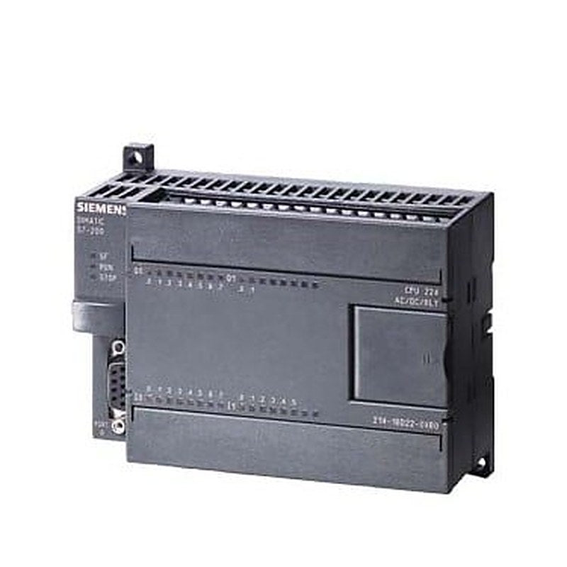 SIMATIC S7-200, CPU 224 Compact unit, AC power supply 14 DI DC/10 DO relay, 8/12 KB progr./8 KB data, PROFIBUS DP expandable