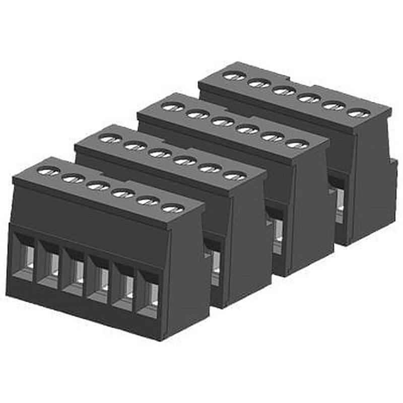 SIMATIC S7-1200, spare part, I/O terminal block gold-plated, in push-in design for analog signals CPU 1215C/1217C, (4 units with 6 pins each)