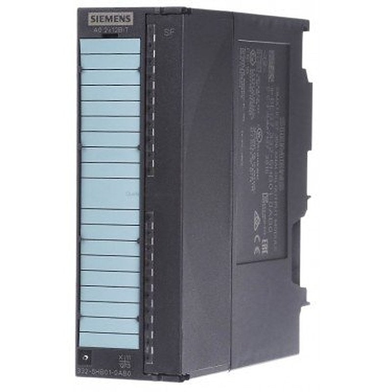 SIMATIC S7-300, Analog output SM 332, isolated, 2 AO, U/I; resolution 11/12 bits, 20-pole, Removing/inserting with active backplane bus possible