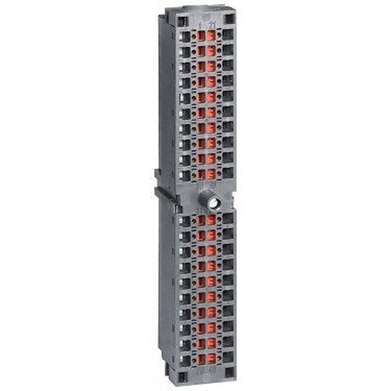 SIMATIC S7-300, Front connector for signal modules with spring-loaded contacts, 40-pole