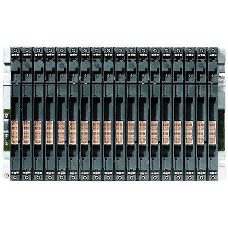 SIMATIC S7-400, extension rack ER1 with 18 slots, only for signal modules 2 redundant PS can be plugged in