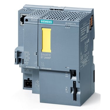 SIMATIC DP, CPU 1510SP F-1 PN for ET 200SP, Central processing unit with Work memory 150 KB for program and 750 KB for data, 1st interface: PROFINET IRT with 3-port switch, 72 ns bit performance, SIMATIC Memory Card required, BusAdapter required for Port 1 and 2