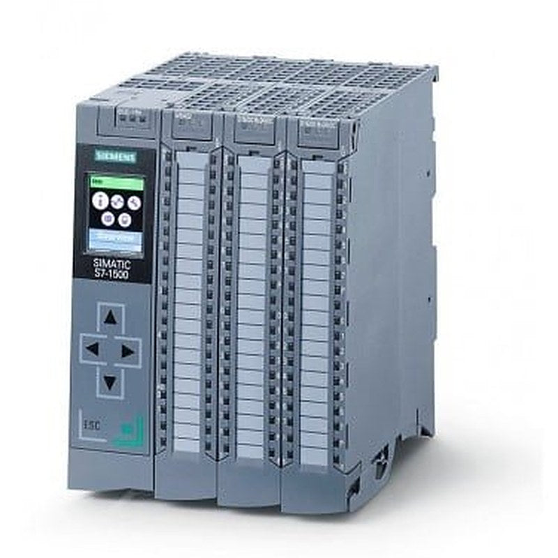 SIMATIC S7-1500 compact CPU CPU 1512C-1 PN, Central processing unit with work memory 250 KB for program and 1 MB for data, 32 digital inputs, 32 digital outputs, 5 analog inputs, 2 analog outputs, 6 high-speed counters, 4 high-speed counters for PTO/PWM/frequency output 1st interface: PROFINET IRT with 2-port switch, 48 ns bit performance, incl. push-in front connector, SIMATIC Memory Card required
