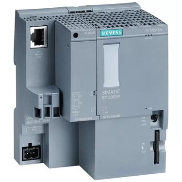 SIMATIC DP, CPU 1512SP-1 PN for ET 200SP, Central processing unit with Work memory 200 KB for program and 1 MB for data, 1st interface: PROFINET IRT with 3-port switch, 48 ns bit performance, SIMATIC Memory Card required, BusAdapter required for Port 1 and 2
