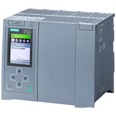SIMATIC S7-1500T, CPU 1517T-3 PN/DP, Central processing unit with work memory 3 MB for program and 8 MB for data, 1st interface: PROFINET IRT with 2-port switch, 2nd interface, Ethernet, 3rd interface, PROFIBUS, 2 ns bit performance, SIMATIC Memory Card required