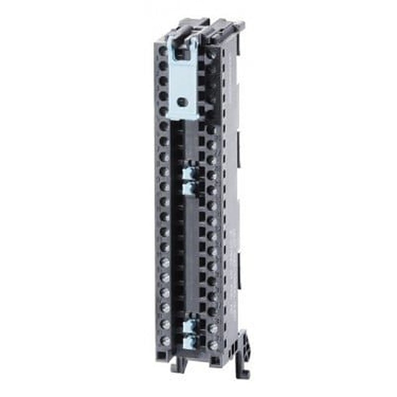 SIMATIC S7-1500, Front connector Screw-type connection system, 40-pole for 35 mm wide modules incl. 4 potential bridges, and cable ties