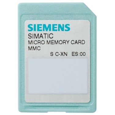 SIMATIC S7, MICRO MEMORY CARD F. S7-300/C7/ET 200S IM151 CPU, 3,3 V NFLASH, 128 KBYTES