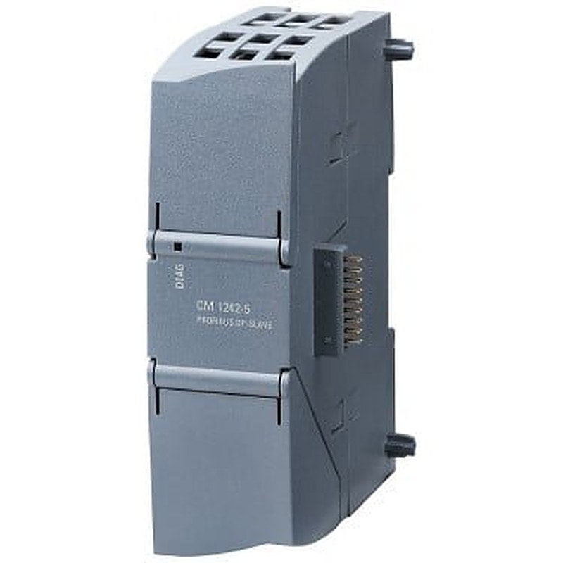 communications module CM 1242-5; for connection of SIMATIC S7-1200 to PROFIBUS as DP slave module.