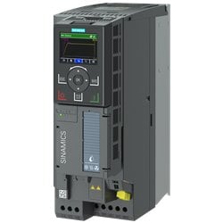 SINAMICS G120X Rated power: 37 kW At 110% 60s, 100% 240 s Unfiltered 380-480 V 3 AC +10/-20% 47-63 Hz Ambient temperature -20 to +45 °C Size: FSD Degree of protection IP20 / UL open type painting 3C2 with Basic Operator Panel with IO expansions Fieldbus integrated: MODBUS RTU, BACnet MS/TP,USS