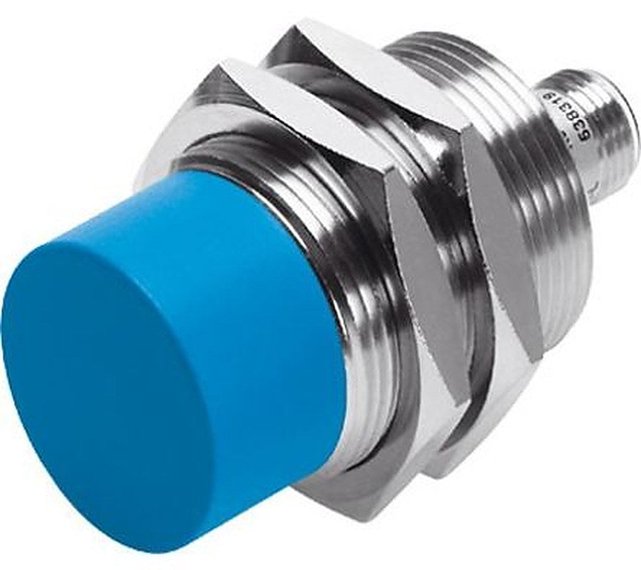 Festo SIEF-M30NB-PS-S-L Threaded Barrel Inductive Proximity Sensor, M30 PNP SIEF 30V 20 mm 200mA