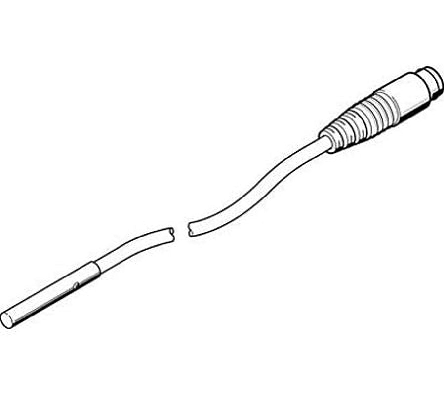 Festo SIEH-3B-PS-S-L Threaded Barrel Inductive Proximity Sensor, 3 mm PNP SIEH 30V 1 mm 30 V dc 100mA
