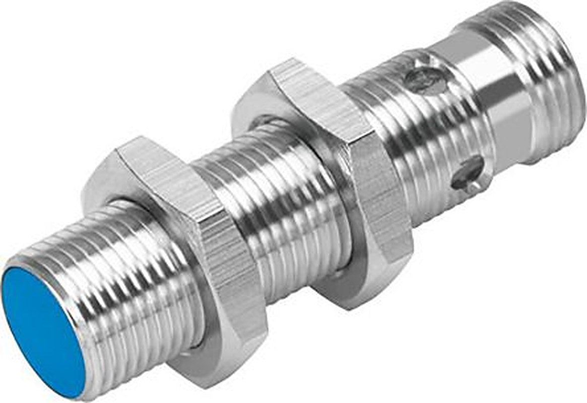 Festo SIEH-M12B-PS-S-L Threaded Barrel Inductive Proximity Sensor, M12 PNP SIEH 320V 15 mm 265 V ac 30 V dc 200mA