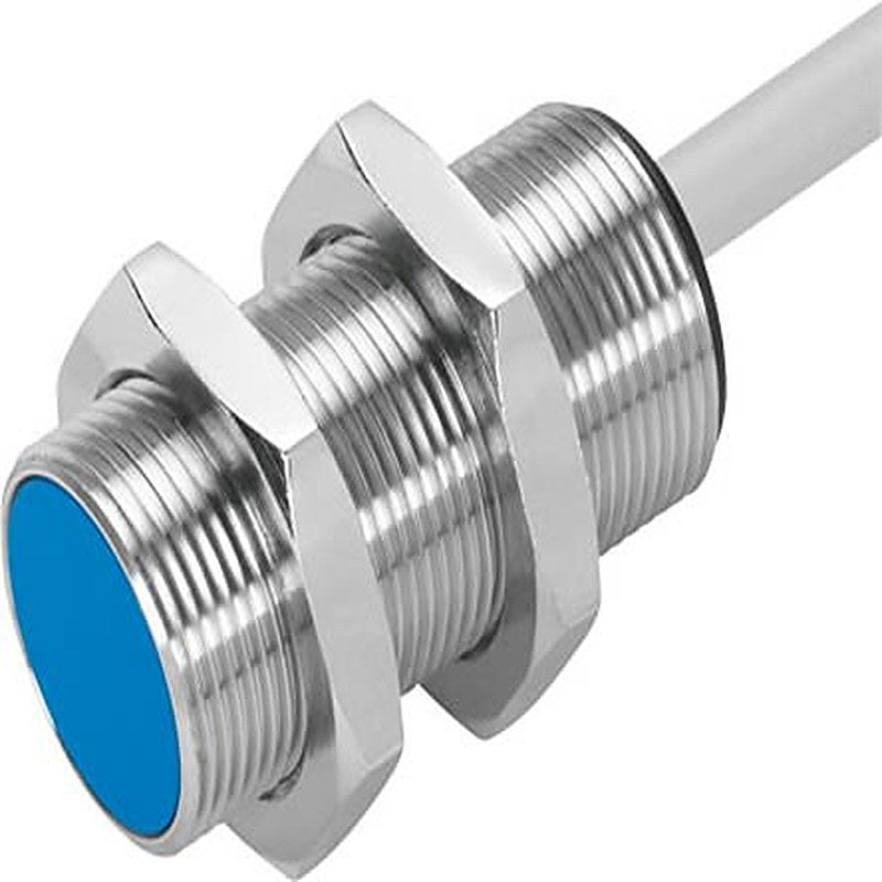 Festo SIEH-M18B-NS-K-L Threaded Barrel Inductive Proximity Sensor SIEH, M18 200mA 30 V dc