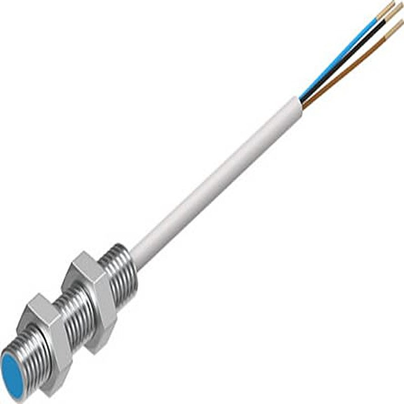 Festo SIEN-M8B-NS-K-L Threaded Barrel Inductive Proximity Sensor SIEN, M8 200mA 30 V dc