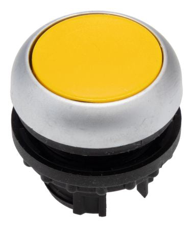 Eaton RMQ Titan M22 Series Push Button Switch, Latching, Through Hole, 22.5 mm Cutout, Yellow LED, IP66, IP67, IP69K