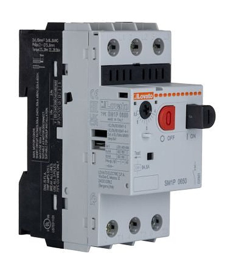 Lovato 5A SM1P Motor Protection Unit, 400V, 60 °C, -20 °C