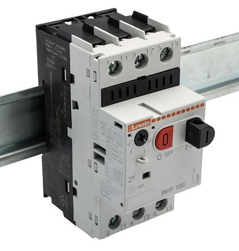 Lovato 10A SM1P Motor Protection Unit, 400V, 60 °C, -20 °C