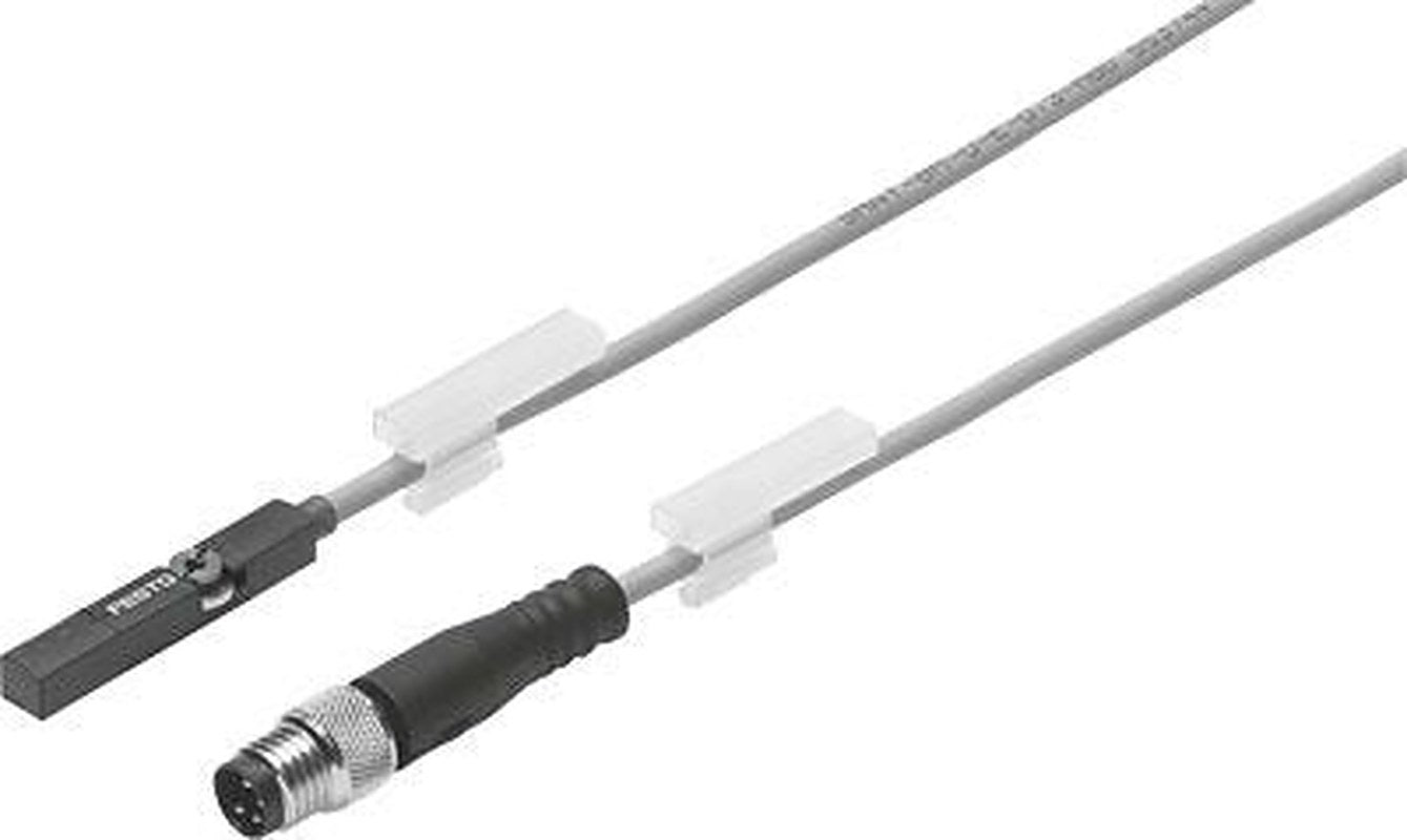 Festo Cable with Plug Pneumatic Position Detector, IP65, IP68 30V dc, SMAT LED Indicator, 553744