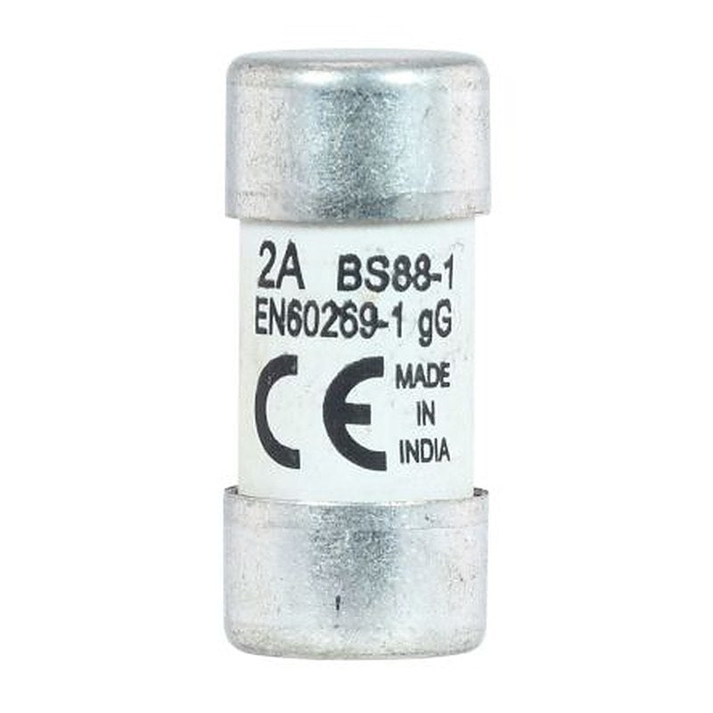 Eaton 2A Cartridge Fuse, 13 x 29 mm