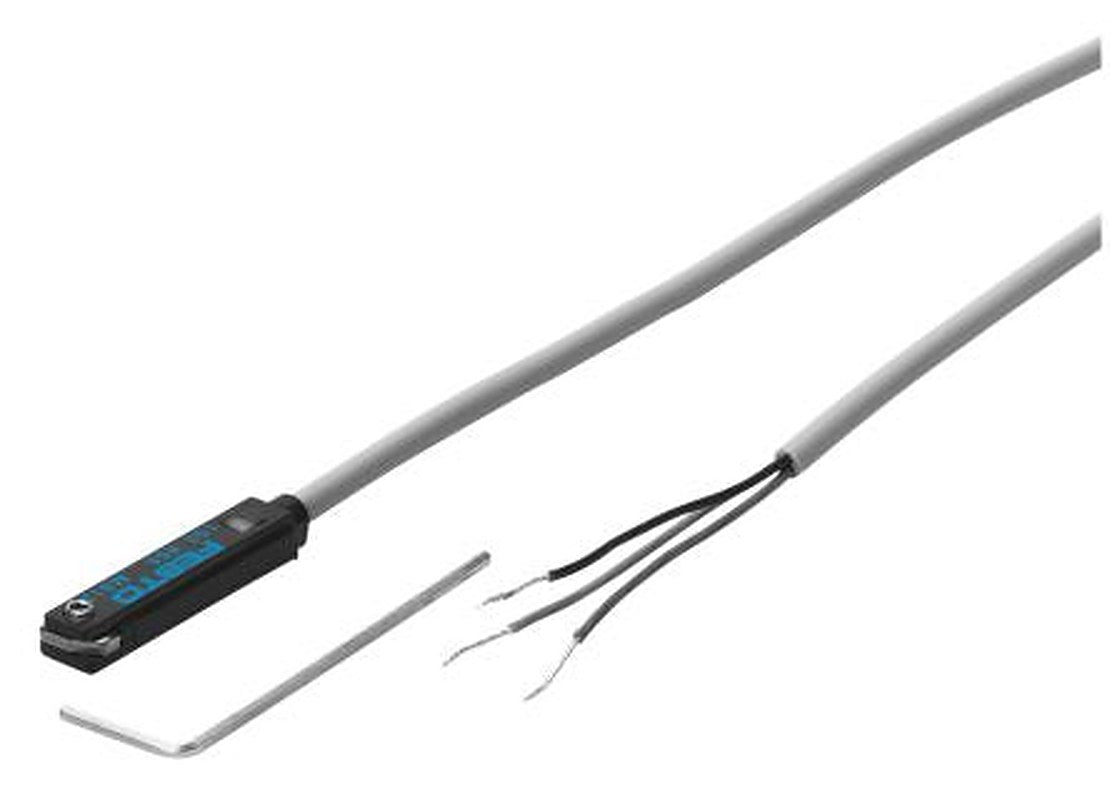 Festo Cable Pneumatic Position Detector, IP67, IP65 30V ac/dc, SME-8 LED Indicator, 150855
