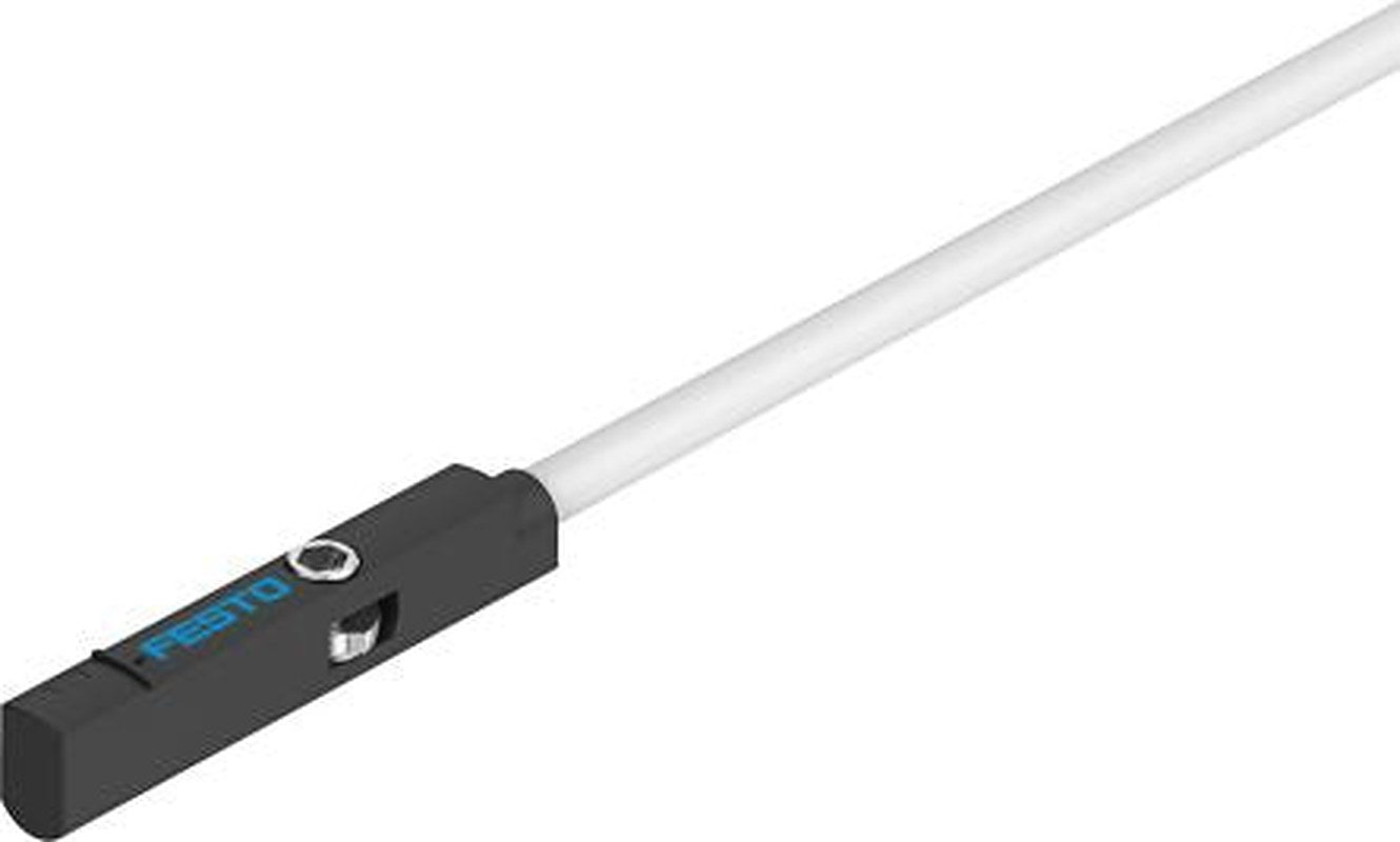 Festo Open End Cable Pneumatic Position Detector, IP65, IP68 24V dc, SMT-10M LED Indicator, 551382