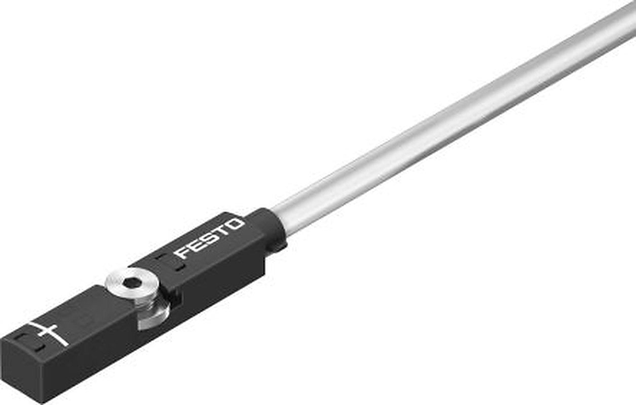 Festo Cable with Connector M12 3 Pin Pneumatic Position Detector, IP65, IP69K, IP68 24V dc, SMT-8 LED Indicator, 574337