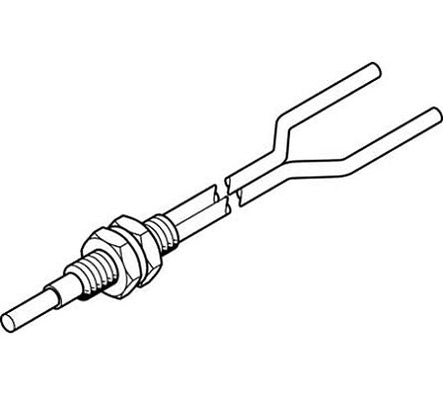 Festo Fibre Optic Cable Polyvinyl Chloride, 1 m
