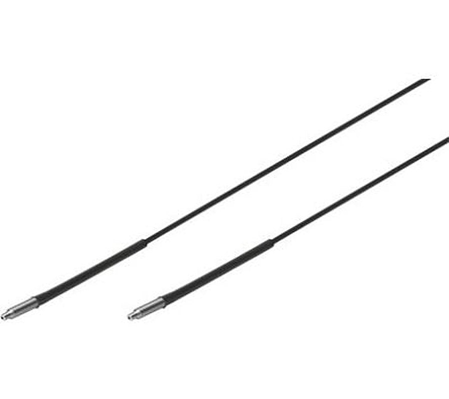 Festo Fibre Optic Cable Polyvinyl Chloride, Black, 2 m