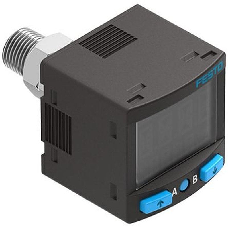 Festo Span Series Pressure Sensor, PNP/NPN Output -1 bar, Relative Reading 1 bar