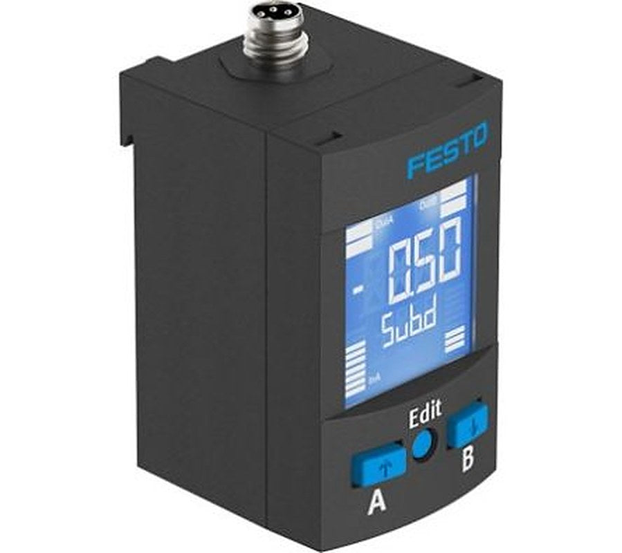 Festo Pressure Sensor, IP65, IP67 10 bar 30V dc 50 °C