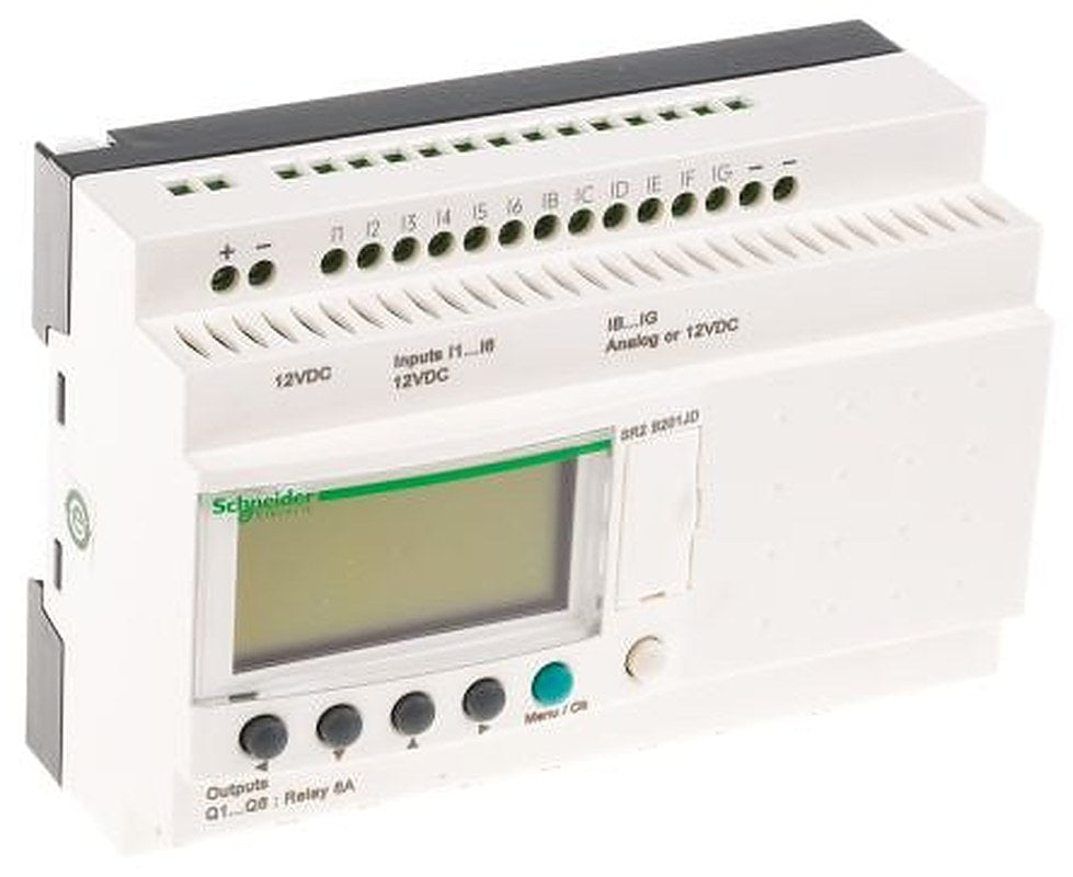 Schneider Electric Zelio Logic Series Logic Module, Relay Output, 12-Input, Analogue Input