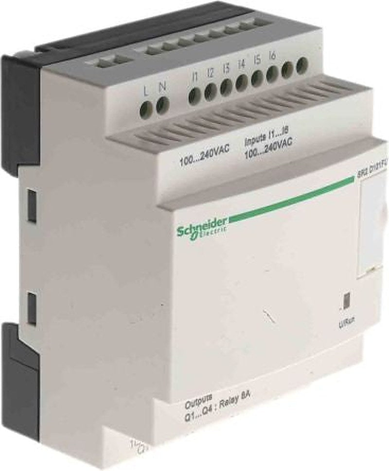 Schneider Electric Zelio Logic Series Logic Module, Relay Output, 6-Input, Discrete Input