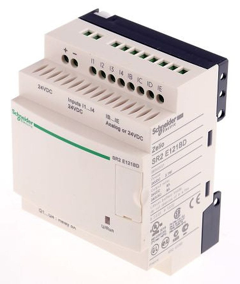 Schneider Electric Zelio Logic Series Logic Module, Relay Output, 8-Input, Discrete, Analogue Input