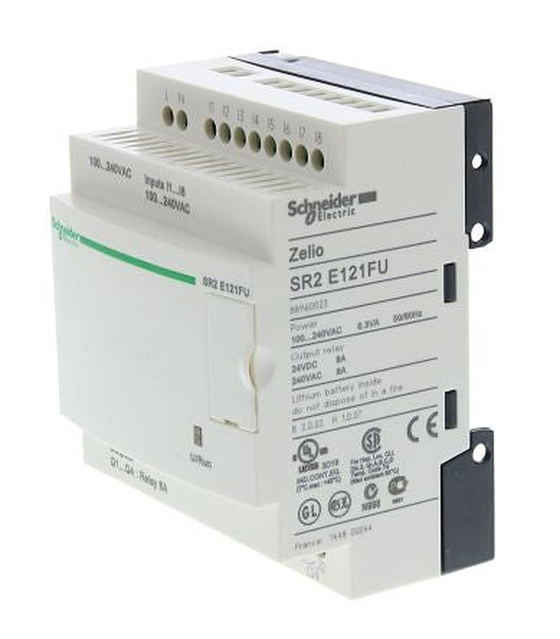 Schneider Electric Zelio Logic Series Logic Module, Relay Output, 8-Input, Discrete Input