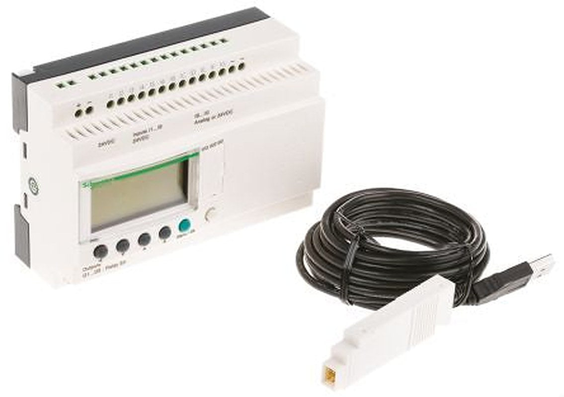 Schneider Electric Zelio Logic Series PLC CPU, Relay Output, 12-Input, Digital, Analogue Input