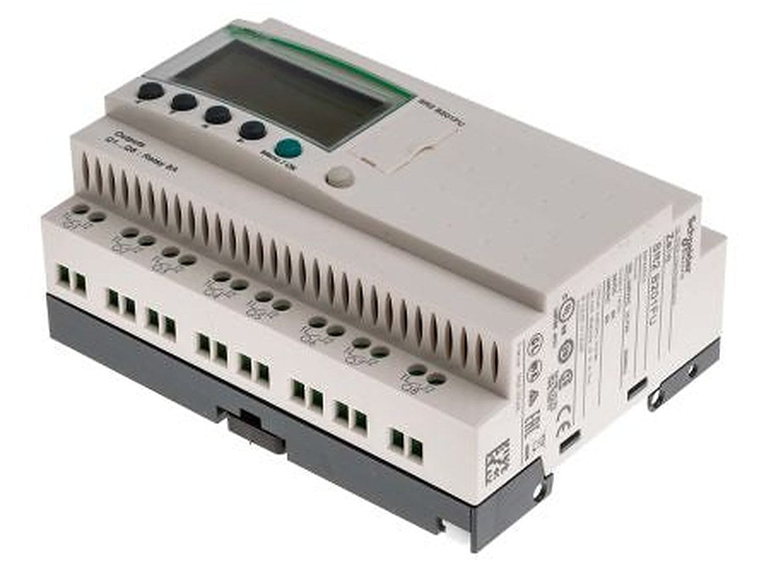 Schneider Electric Zelio Logic Series PLC CPU, Relay Output, 12-Input, Digital Input