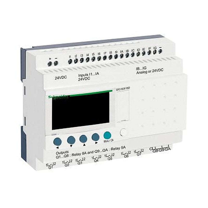 Schneider Electric Zelio Logic Series Logic Module, Relay Output, 16-Input, Analogue Input