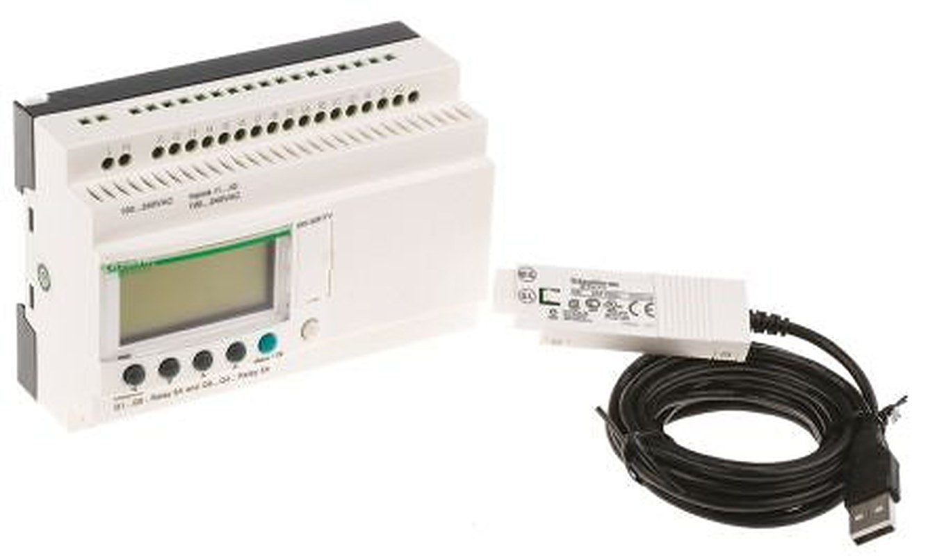 Schneider Electric Zelio Logic 2 Series PLC CPU, Relay Output, 16-Input, Analogue Input