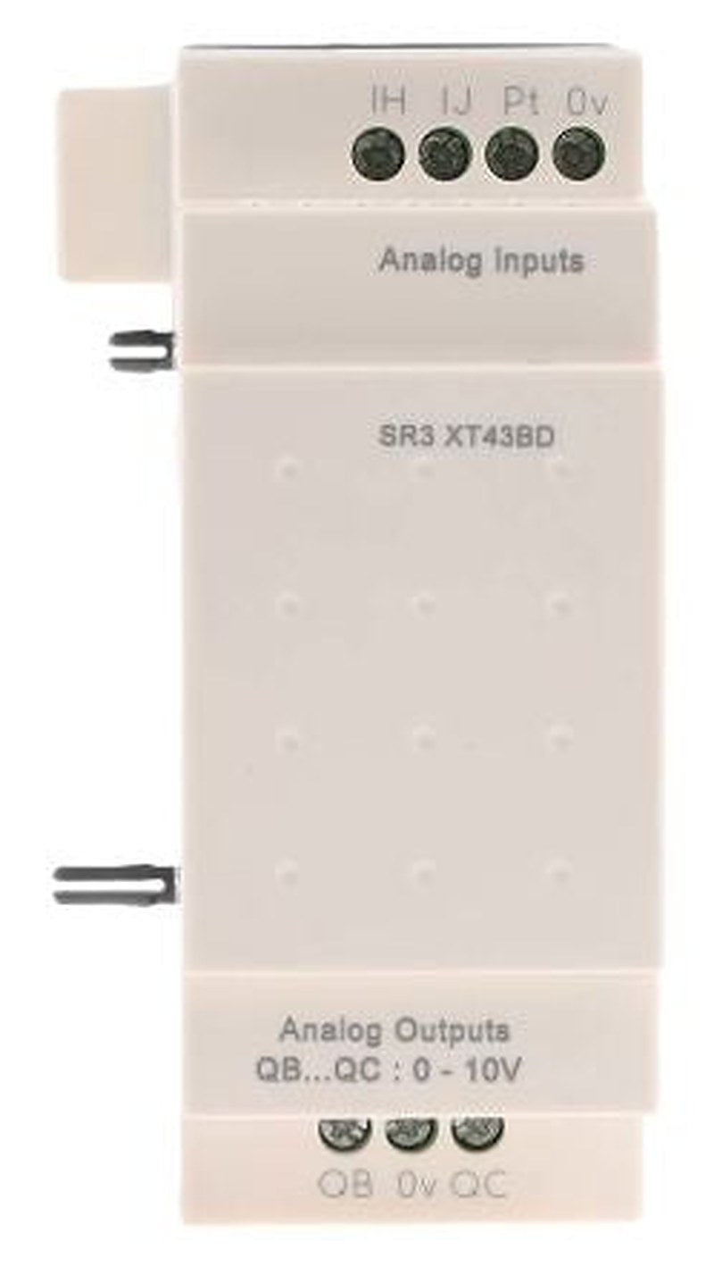 Schneider Electric Zelio Logic Series I/O Module, Analogue Output, 2-Input, PT100, Analogue Input