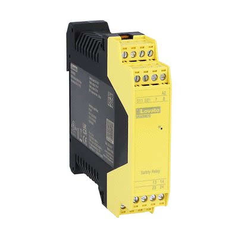 Lovato SRA… SERIES, 24V Relay, 2 NO Safety Contacts, 0