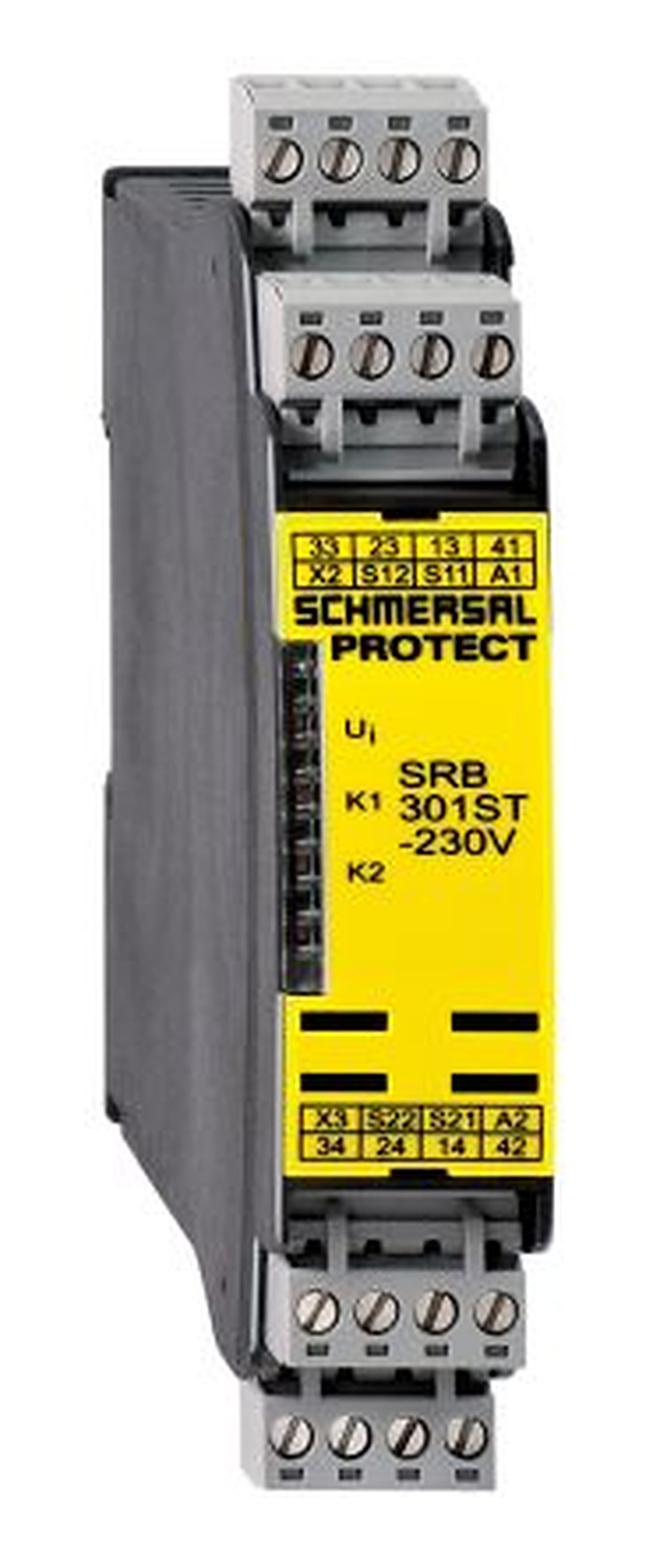 Schmersal Monitoring Relay, DPST, DIN Rail, 24 V dc, 240V ac, 48 V ac