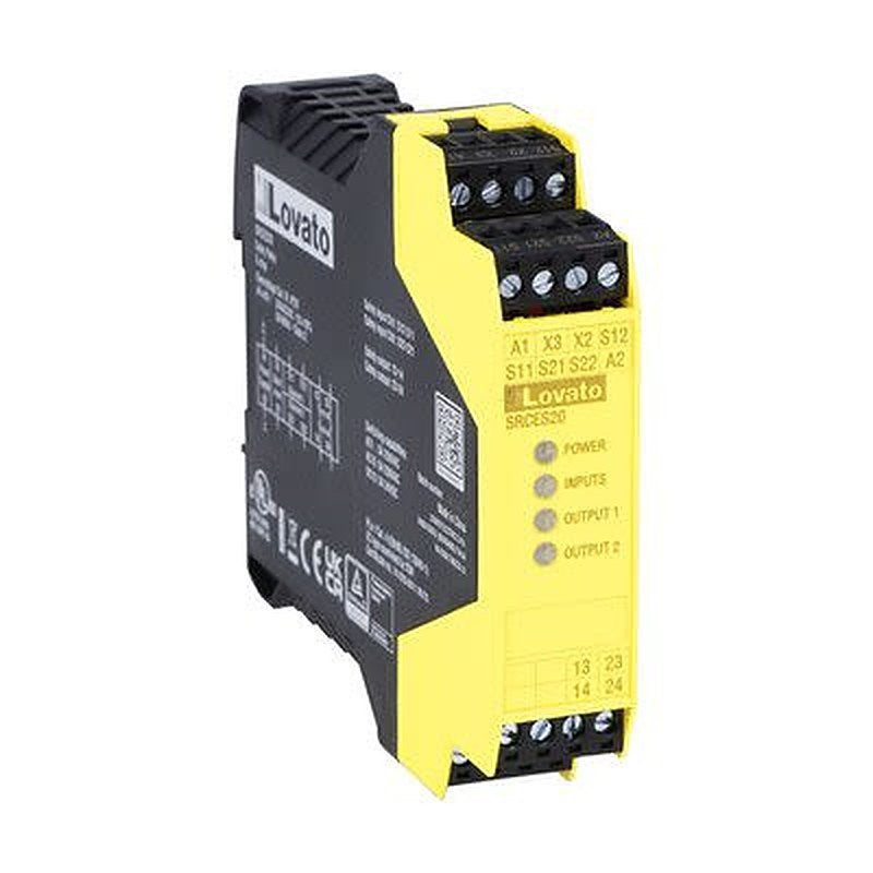 Lovato SRC, 24V Relay, 2 NO Safety Contacts