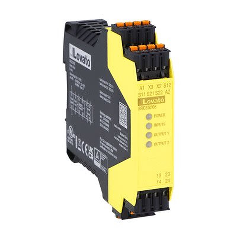 Lovato SRC Series, 24V Relay, 2 NO Safety Contacts