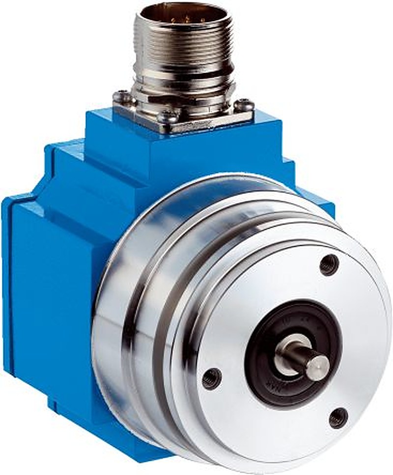 SICK SRS50 Series Absolute Absolute Encoder 12V, 1024 ppr ppr, Binary Signal, Solid Type, 6 mm Shaft