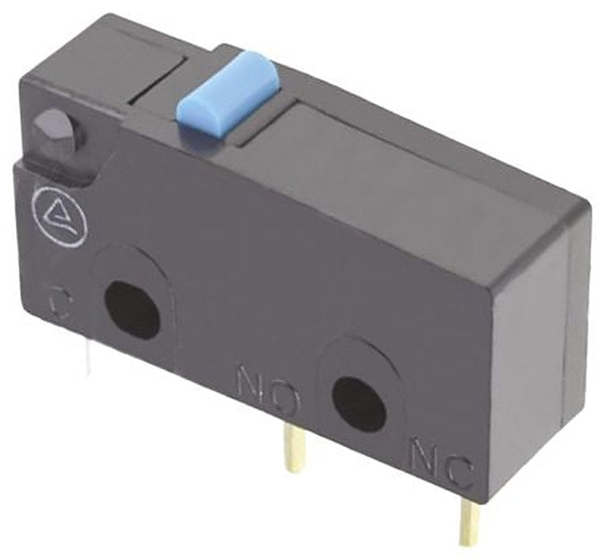 Omron Pin Plunger Subminiature Micro Switch, PCB Terminal Terminal, 5A, 250 V ac, 30 V dc, SPDT, IP40