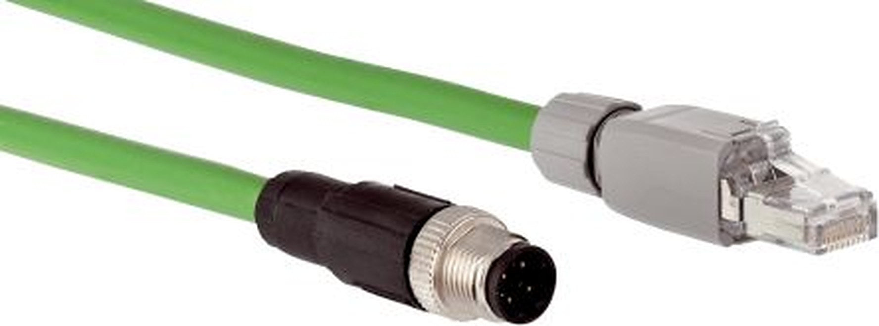 SICK SSL, 10 m Cat5 Ethernet Cable, Green, Shielded 4 Screened Polyurethane Sheath