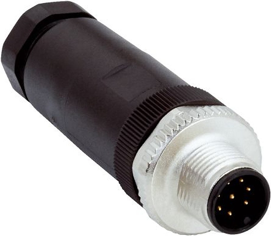 SICK Circular Connector, 8 Contacts, Cable, M12 Connector, Plug, Male, IP67, STE Series