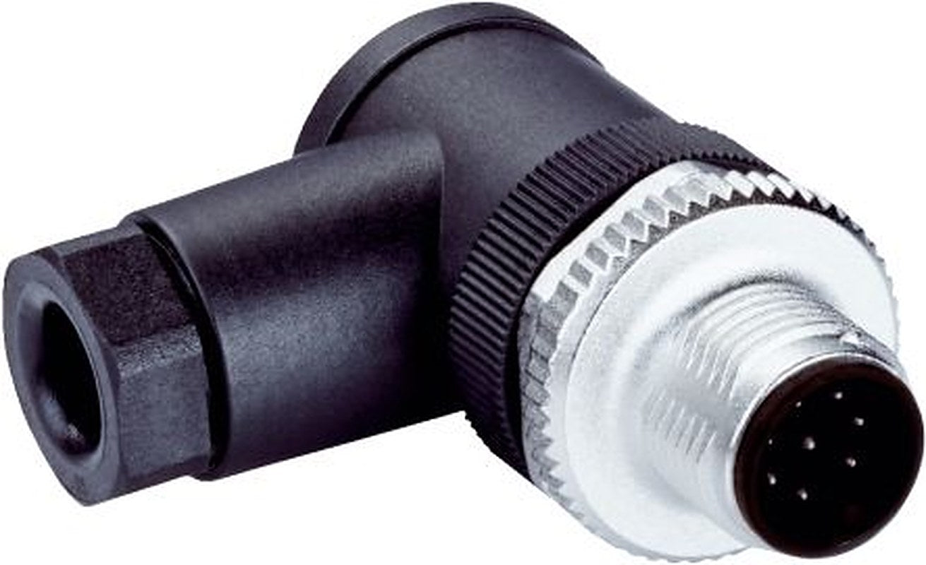 SICK Connector, 8 Contacts, Screw, M12 Connector, Plug, Male, IP67, STE Series