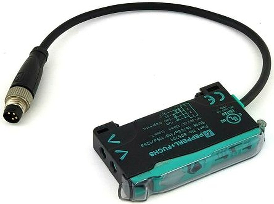 Pepperl + Fuchs Glass, Plastic Fibre Optic Sensor 450 mm, PNP/NPN Output, IP50 30V dc